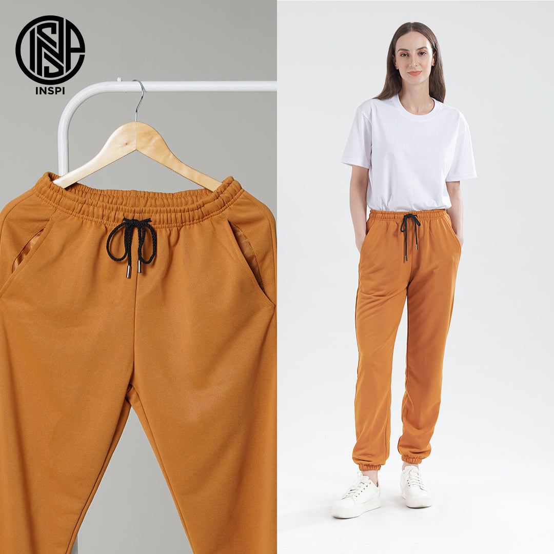 INSPI Jogger Sweatpants for Men with Pockets and Drawstring Stretchable Oversized Sweat Jogging Pant