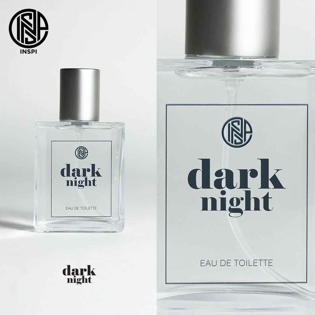 INSPI Dark Night 50ml Oil Based Perfume for Men Body Mist Fragrance Spray with Fresh Sensual Scent
