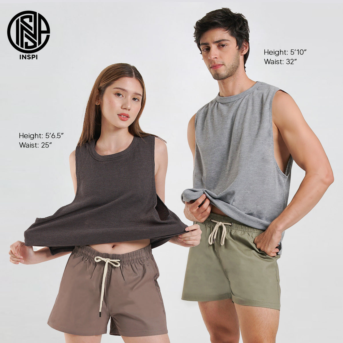 INSPI Twill Short Navy Blue
