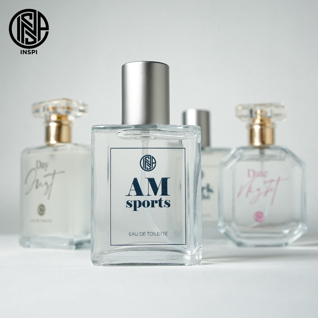 INSPI AM Sports 50ml Oil Based Scent for Men Body Mist Spray Perfume for Women Body Mist Fragrance