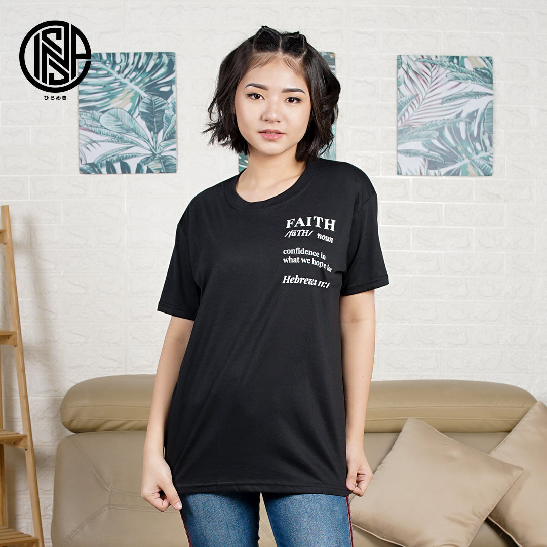 INSPI Minimalist Bible Faith T Shirt for Men Korean Top Trendy Tops for Women Couple Tshirt Beach Outfit