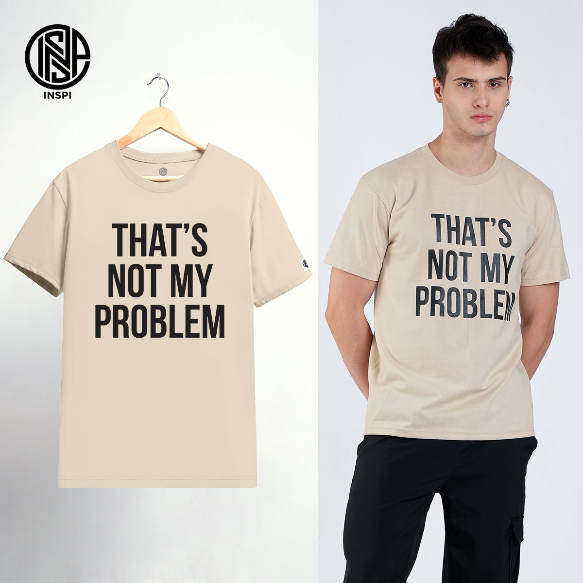INSPI Originals Creators Statement Tshirt For Men & Women Collection Graphic Minimalist Printed Tees Aesthetic Trendy Tops