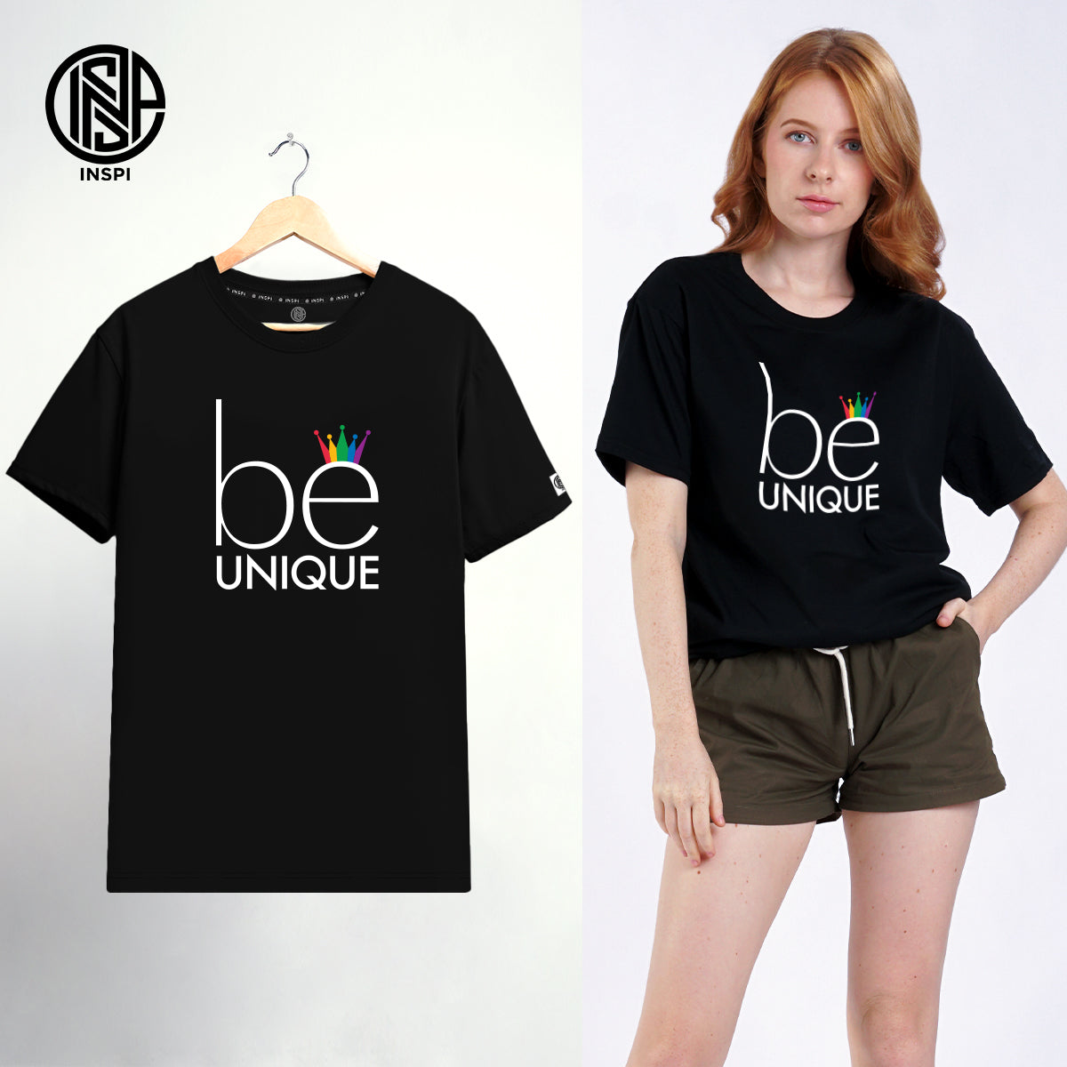 INSPI Originals Creators Statement Tshirt For Men & Women Collection Graphic Minimalist Printed Tees Aesthetic Trendy Tops