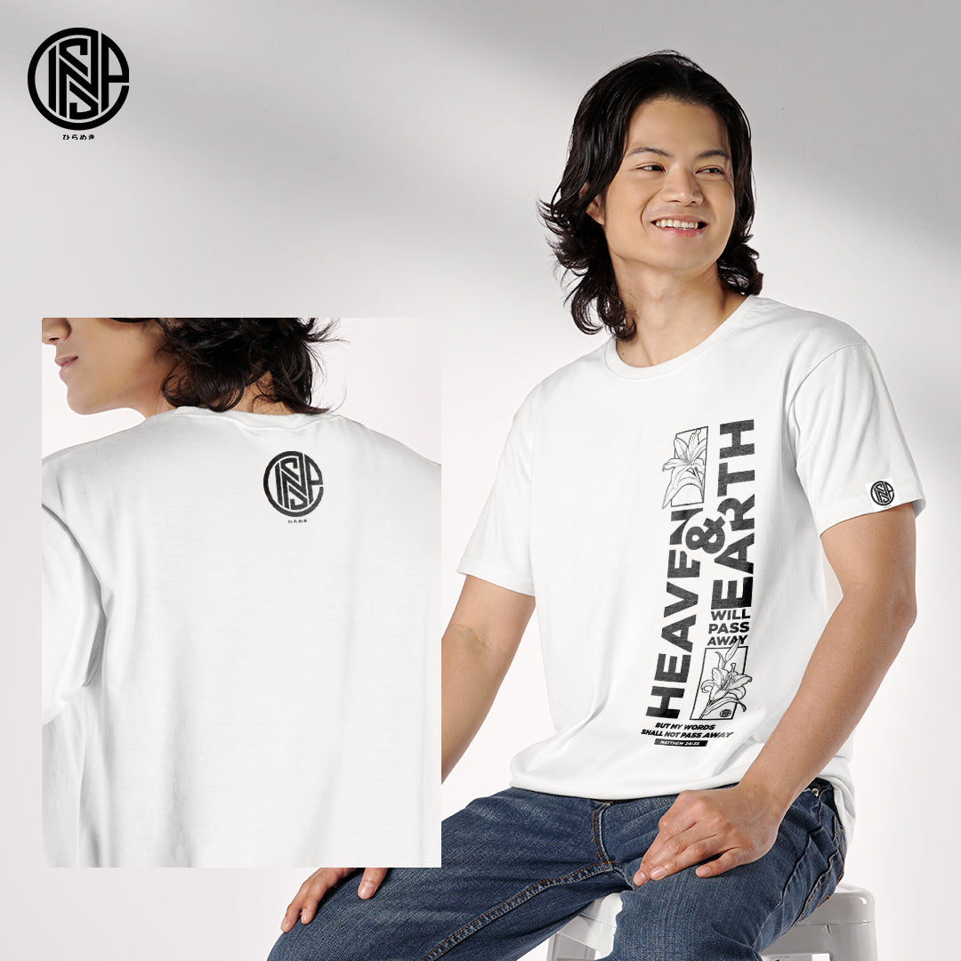 INSPI Shirt Bible Verse Heaven and Earth T Shirt for Men Korean Top Trendy Top Tshirt for Women Tees Summer Outfit 10