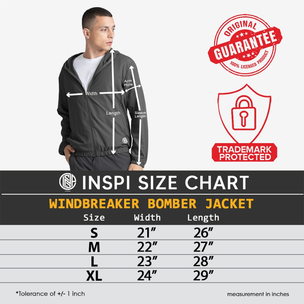 INSPI Windbreaker Bomber Jacket