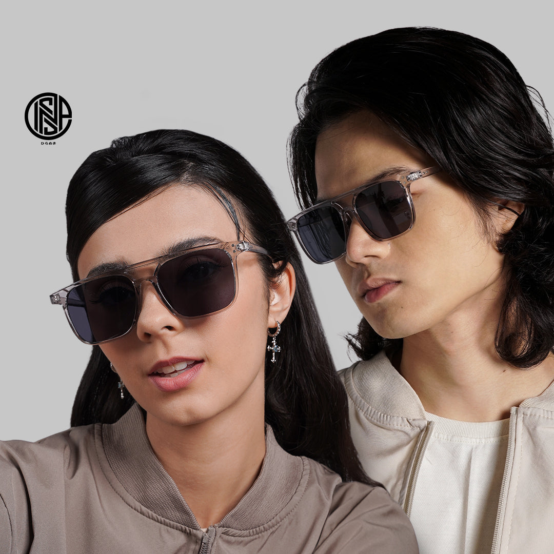 INSPI Eyewear TAKAHASHI Sun Shield Eyeglasses Shades Sunglasses with UV400 Protection for Women Men