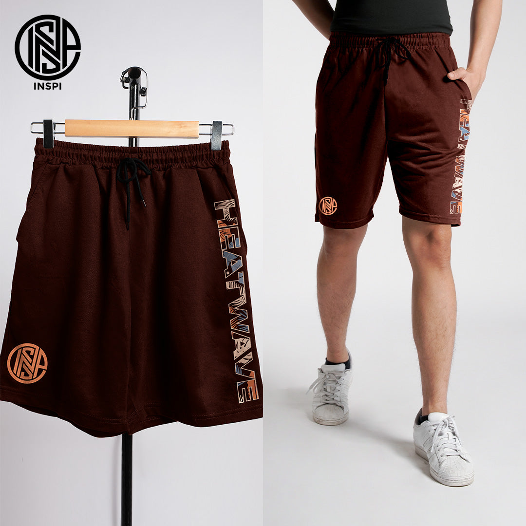 INSPI Summer Walking Shorts for Men Outdoor Korean Short for Women w/ Pockets & String Beach Outfit