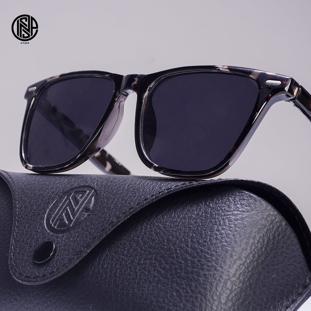 INSPI Eyewear HAYATE Sun Shield in Acetate Frame Sunglasses with UV400 Protection for Women Shades