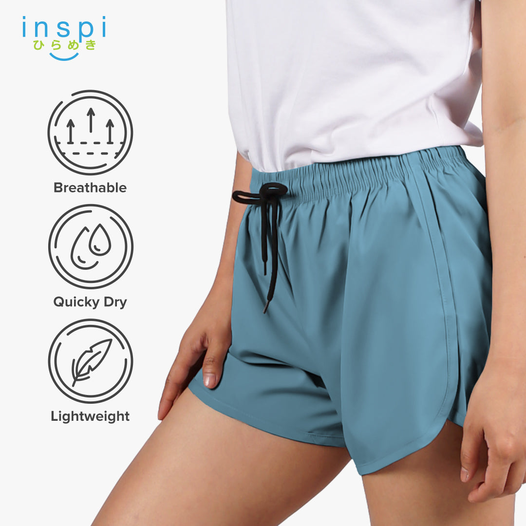 INSPI Running Shorts for Women in Jungle