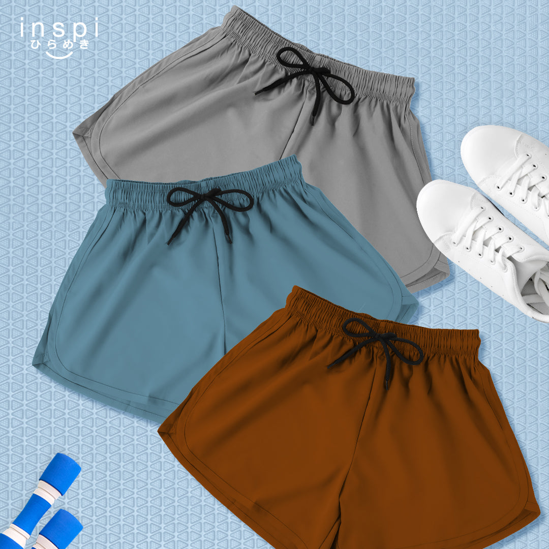 INSPI Running Shorts for Women in Jungle