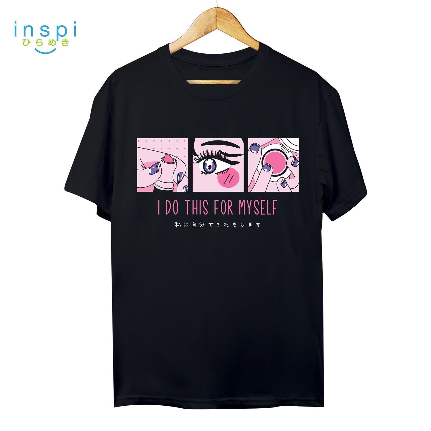 INSPI Tees Ladies Loose Fit For Myself Graphic Tshirt