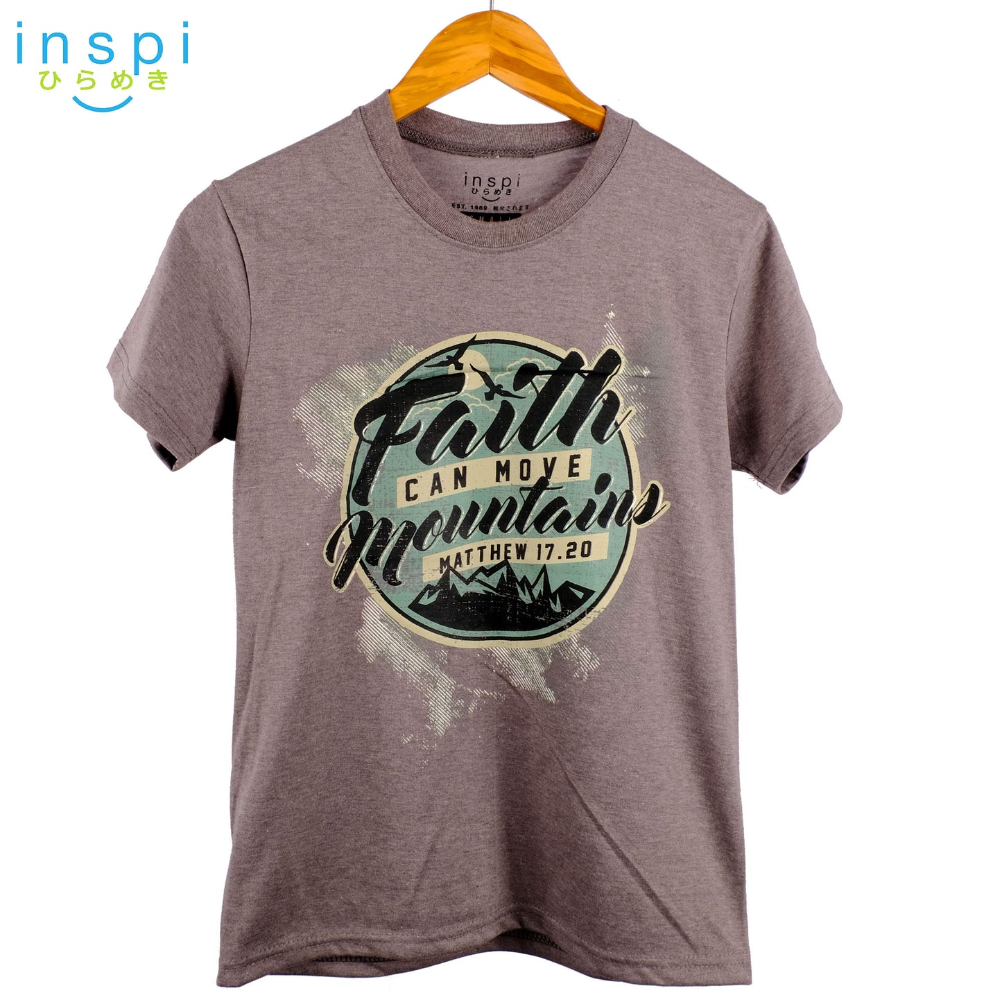 INSPI Shirt Faith can Move Mens Statement Tshirt