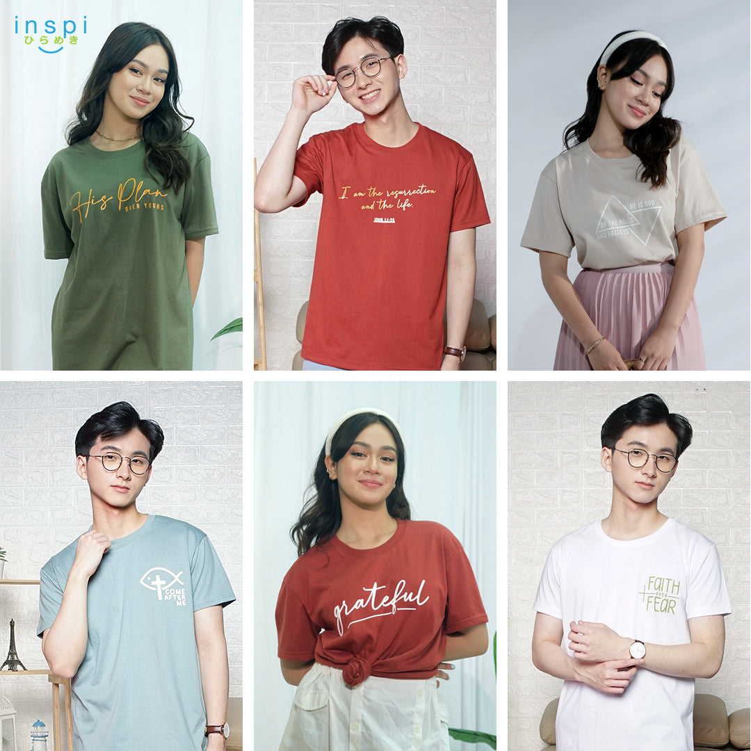 INSPI Shirt His Plans Mens Statement Tshirt Unisex