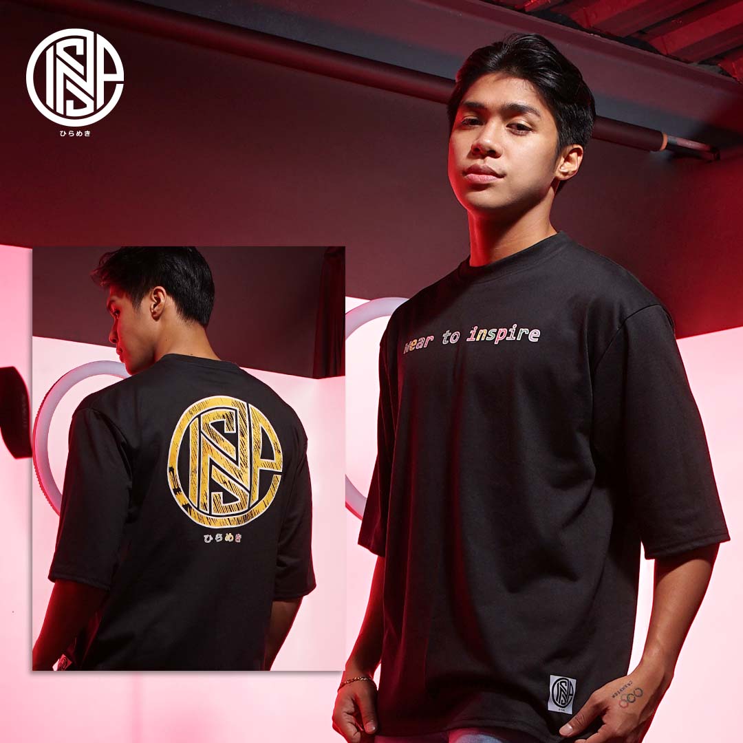 INSPI Originals Loose Fit Logo 7 Oversized Tshirt
