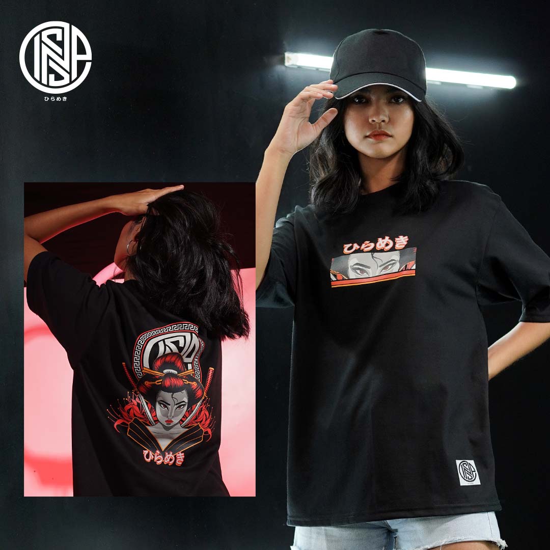 INSPI Originals Loose Fit Geisha Oversized Tshirt