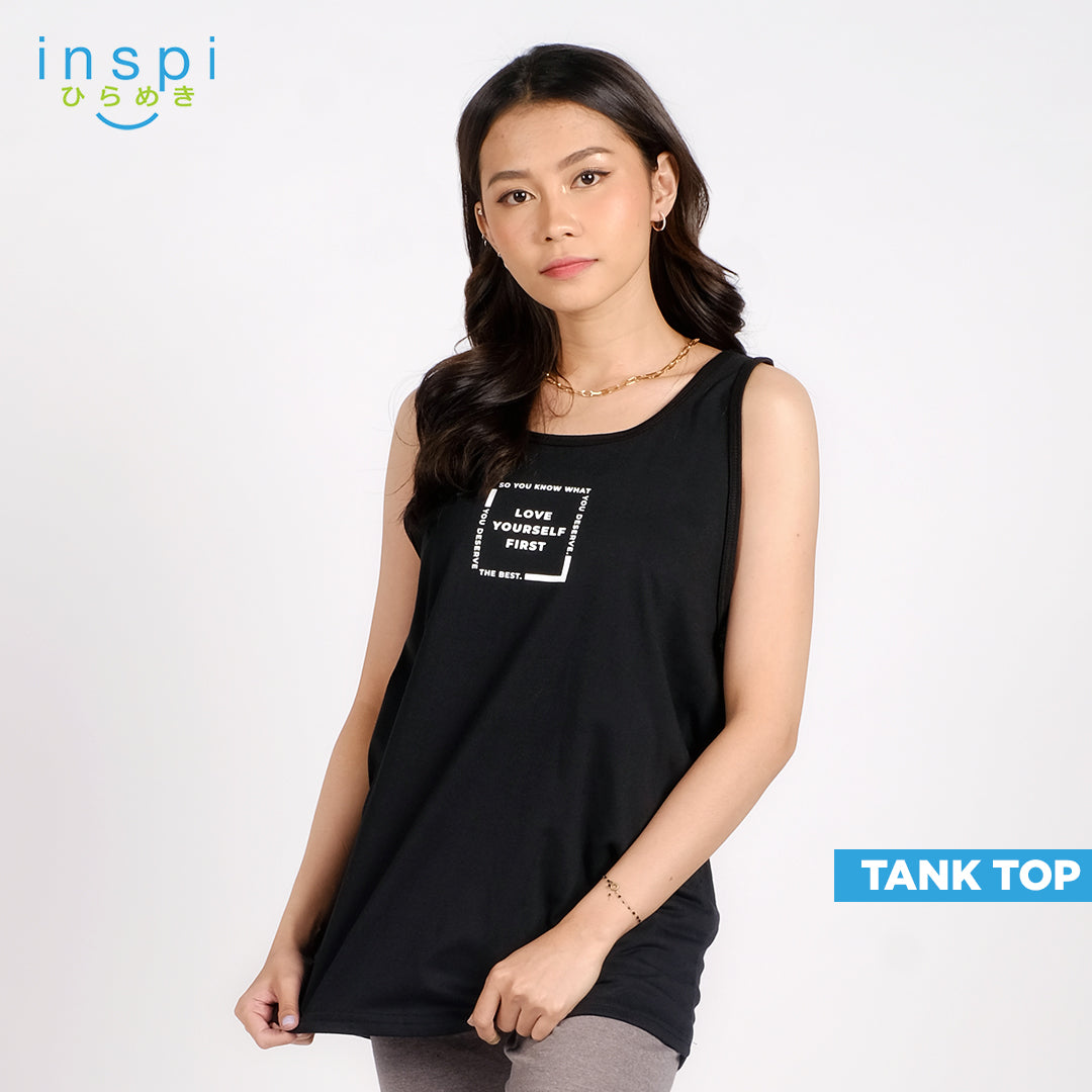 INSPI Love Yourself First Tank Top Daydreamer Graphic 2022 For Men Women Streetwear Korean Fashion Tops