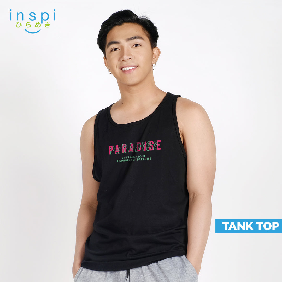 INSPI Paradise Tank Top Daydreamer Graphic 2022 For Men Women Streetwear Korean Fashion Tops