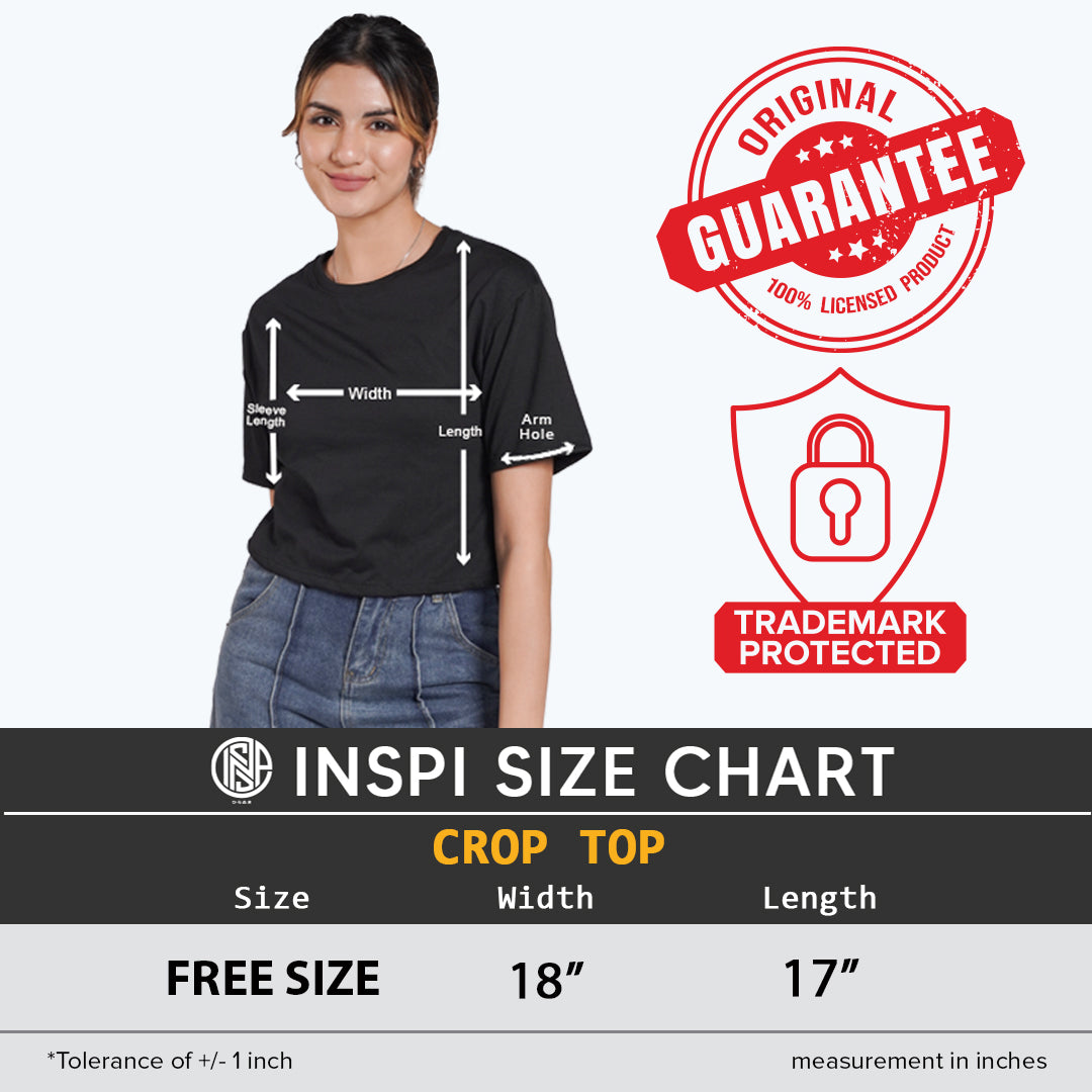INSPI Metamorphosis Crop Tops for Women Summer Korean Trendy Croptop for Women Graphic Beach Outfit