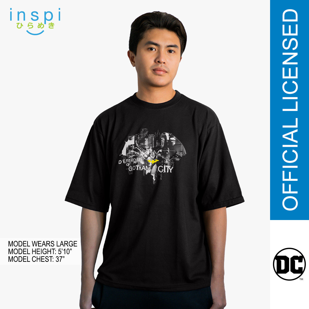 Authentic Warner Bros Batman Loose Fit Defender Graphic Oversized Tshirt for Men Shirt Women