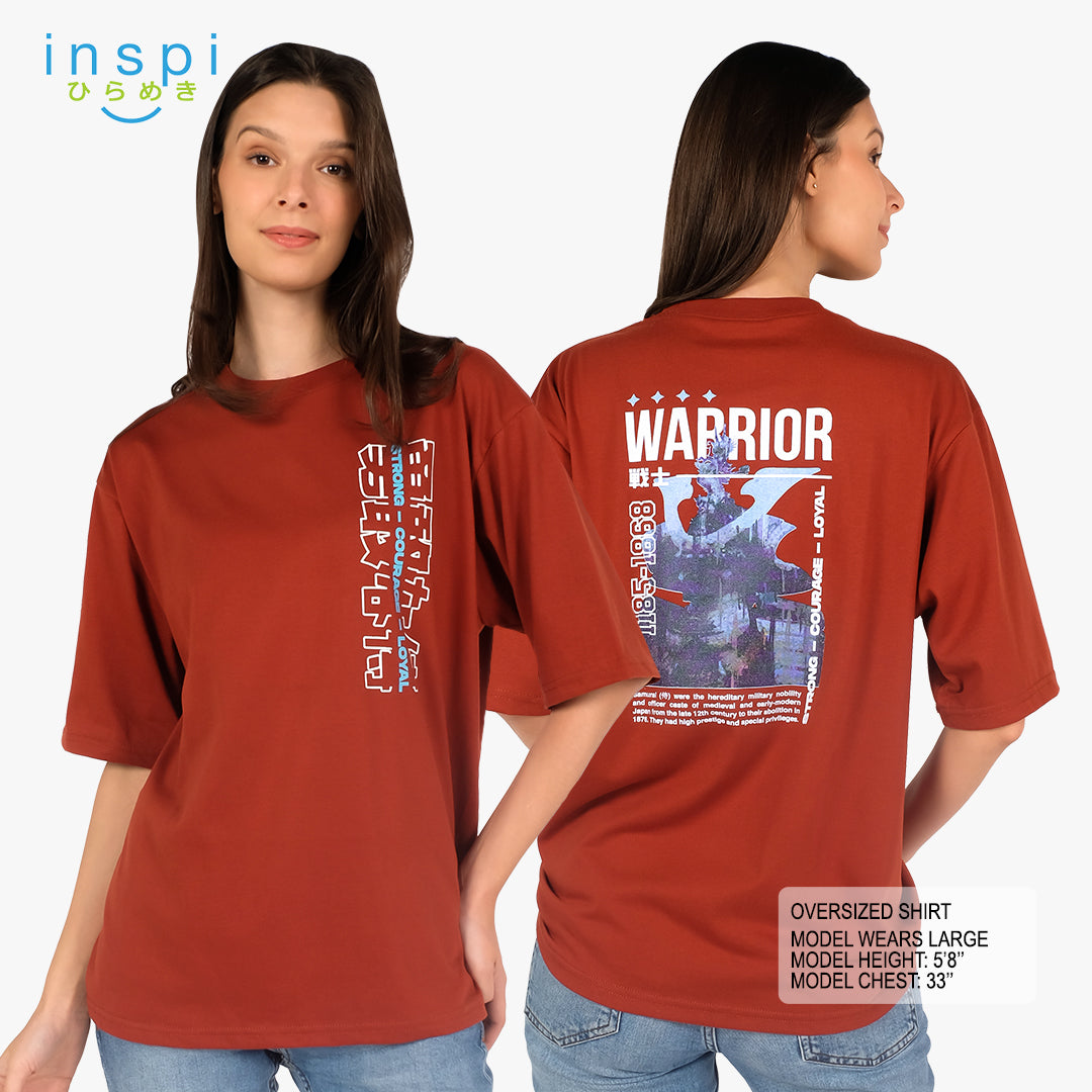 INSPI Tees Loose Fit Warrior Oversized Tshirt
