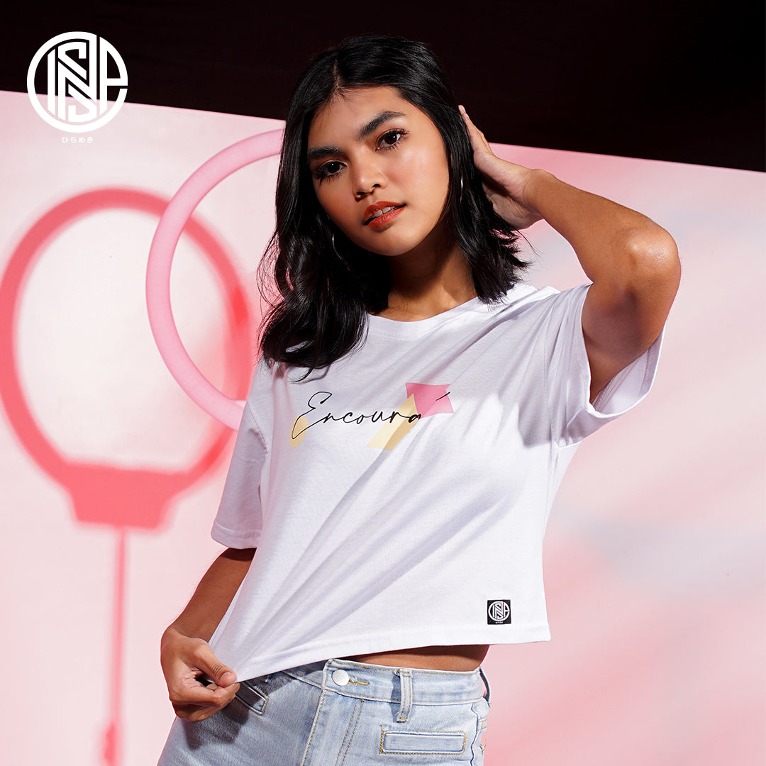 INSPI Originals Encourage Crop Tops for Women