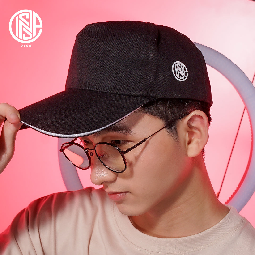 INSPI Originals Baseball Cap White Emboss Logo
