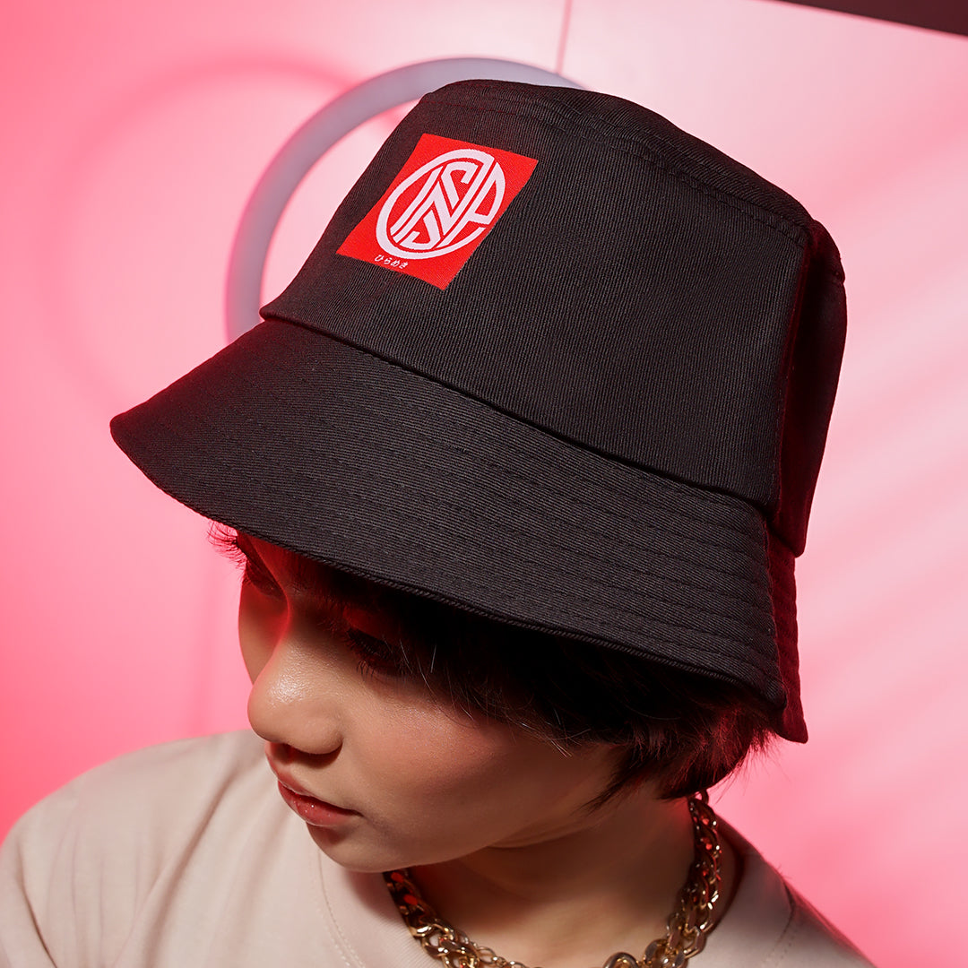INSPI Originals Bucket Hat 2x2 Red Patch