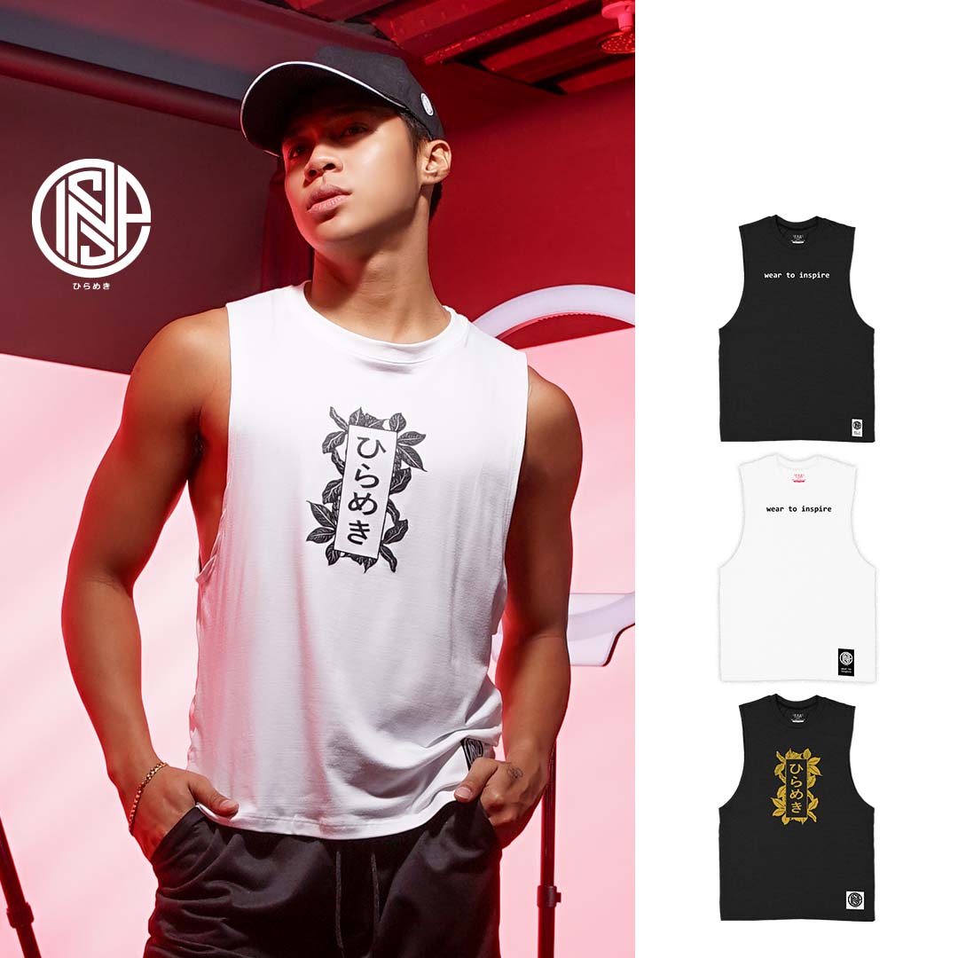 INSPI Originals Leaves 2 Muscle Tee Sando