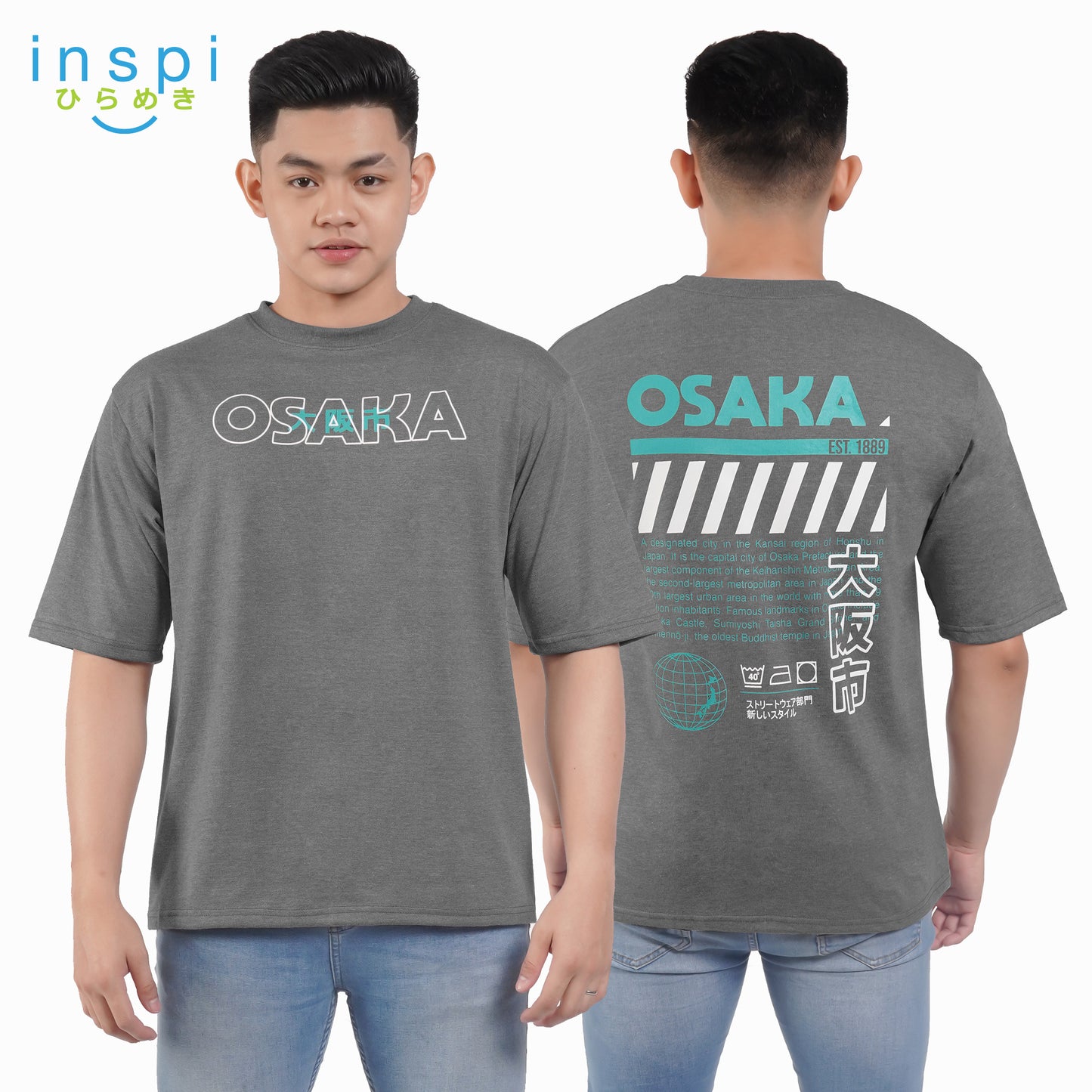 INSPI Tees Loose Fit Osaka Oversized Tshirt