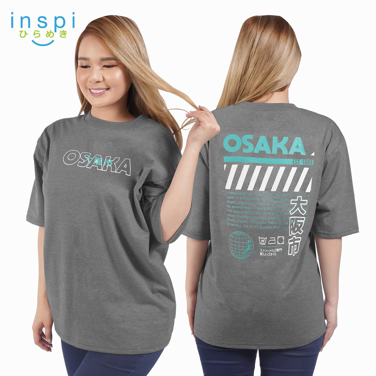 INSPI Tees Loose Fit Osaka Oversized Tshirt