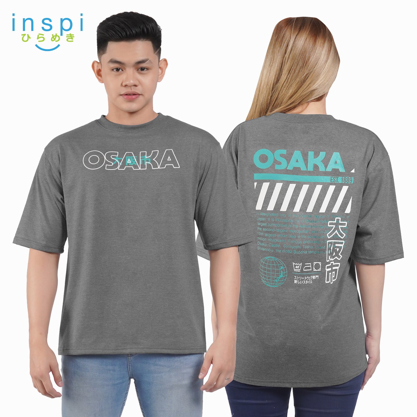 INSPI Tees Loose Fit Osaka Oversized Tshirt