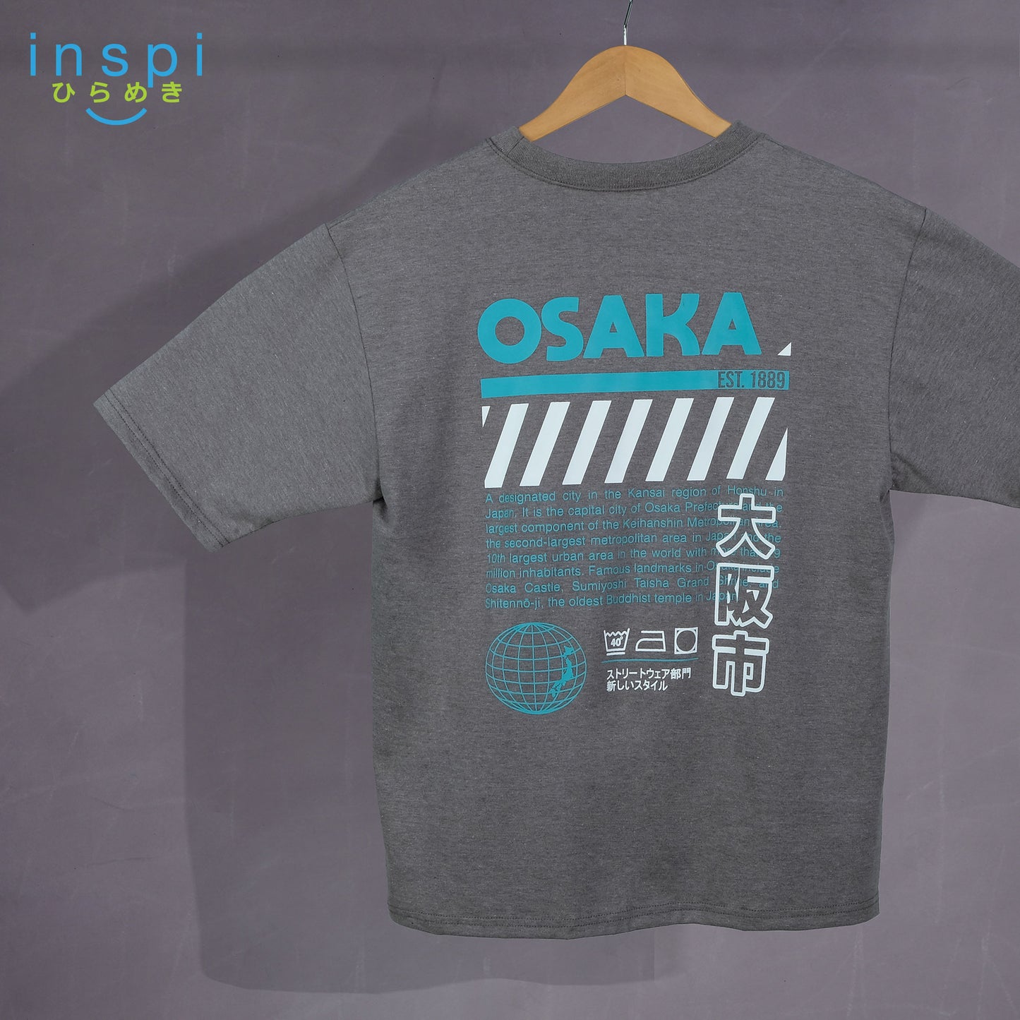 INSPI Tees Loose Fit Osaka Oversized Tshirt