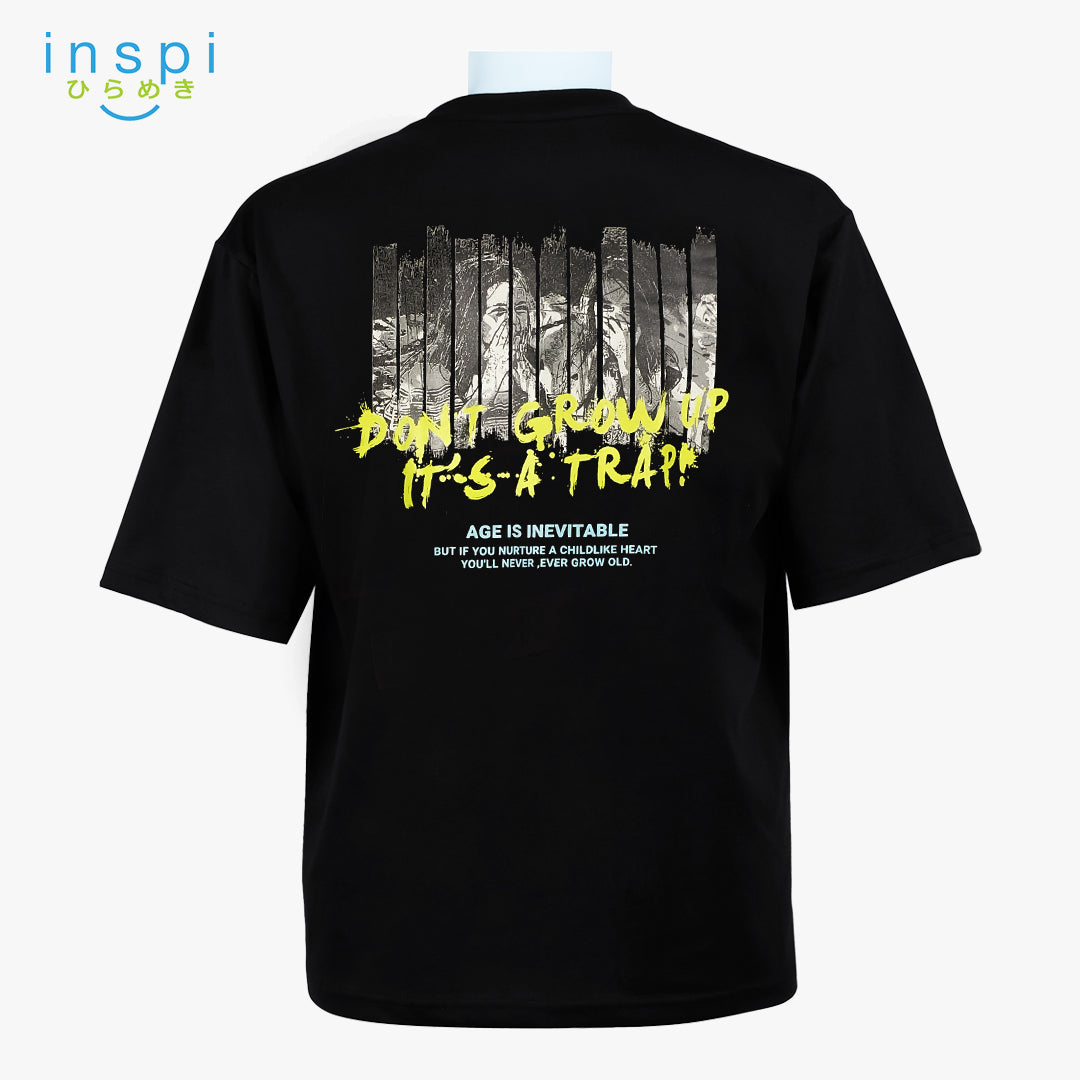 INSPI Tees Loose Fit Don't Grow Up Oversized Tshirt