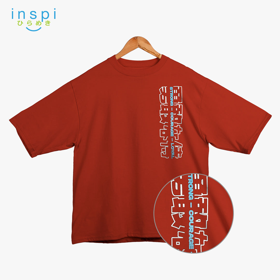INSPI Tees Loose Fit Warrior Oversized Tshirt