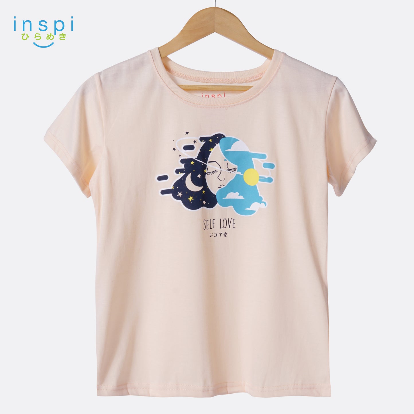 INSPI Tees Ladies Loose Fit Self Love Graphic Tshirt