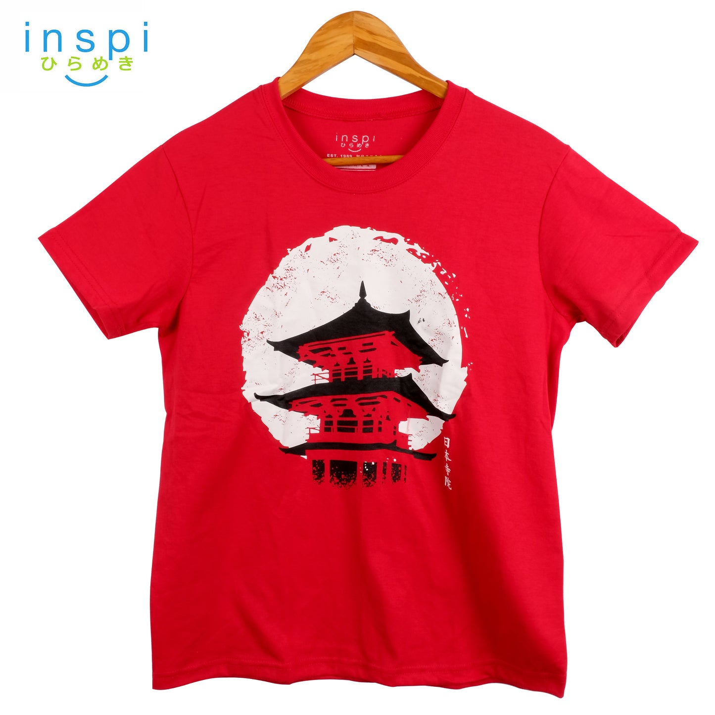 INSPI Tees Japan Temple Graphic