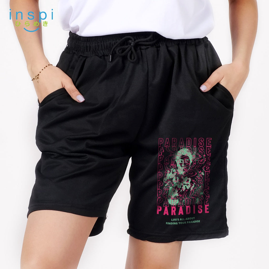 INSPI Daydreamer Paradise 2 Shorts Comfortable 2022 Summer Casual Comfy Tiktok Short Korean Fashion Unisex