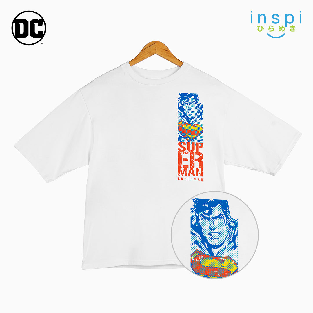 Authentic Warner Bros Superman Loose Fit Graphic Oversized Tshirt for Men Shirt Women