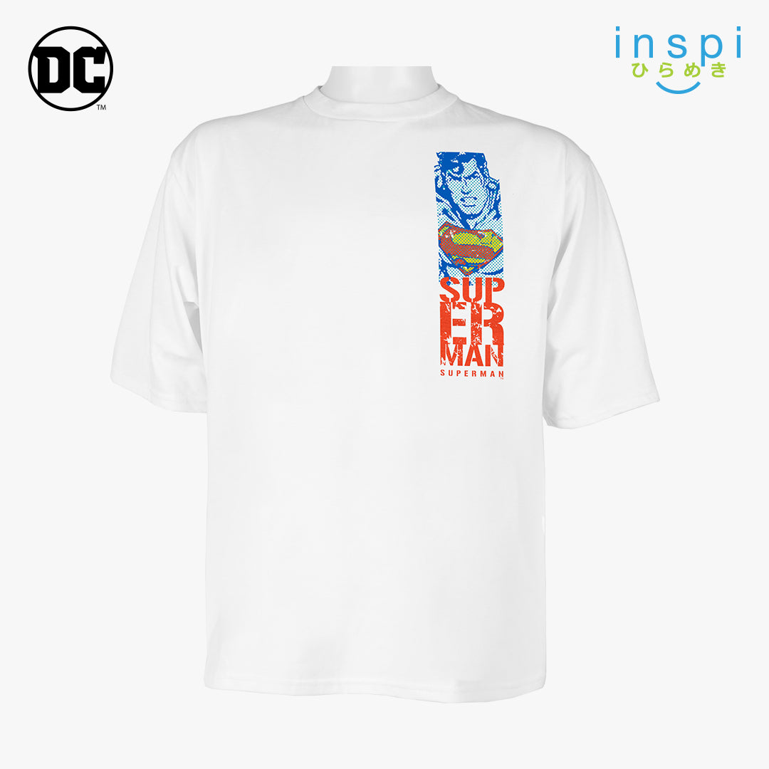 Authentic Warner Bros Superman Loose Fit Graphic Oversized Tshirt for Men Shirt Women