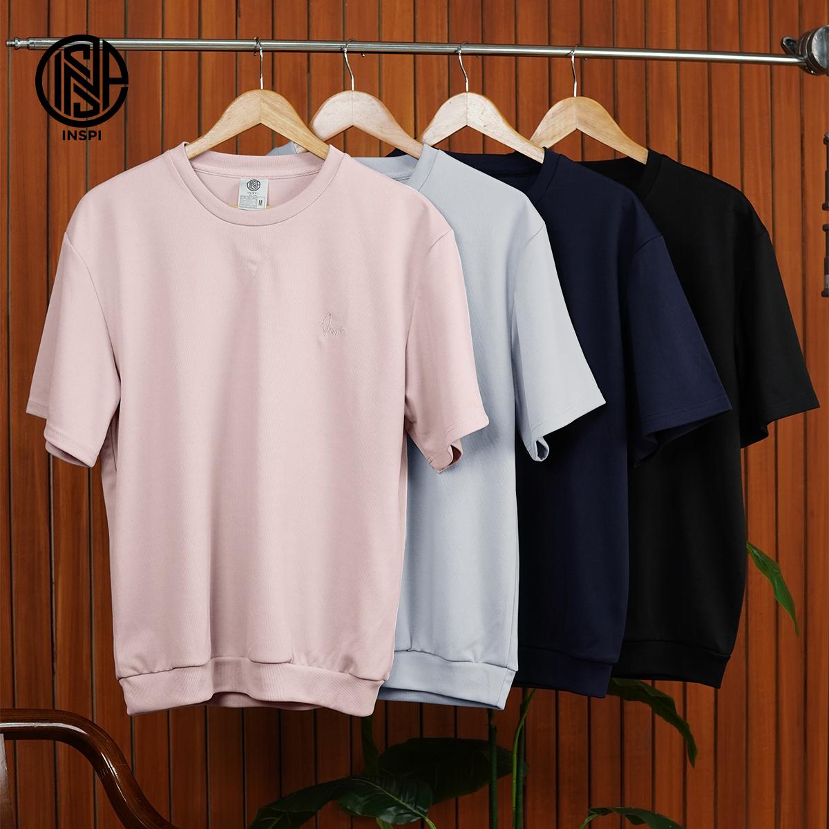 INSPI Modern Luxe Ribbed Hem Tee