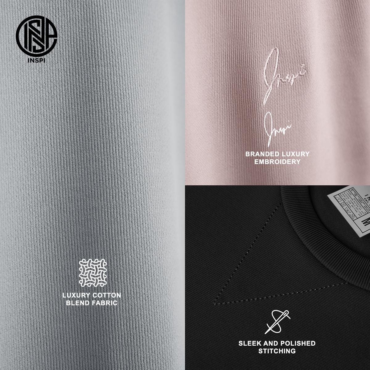 INSPI Modern Luxe Ribbed Hem Tee