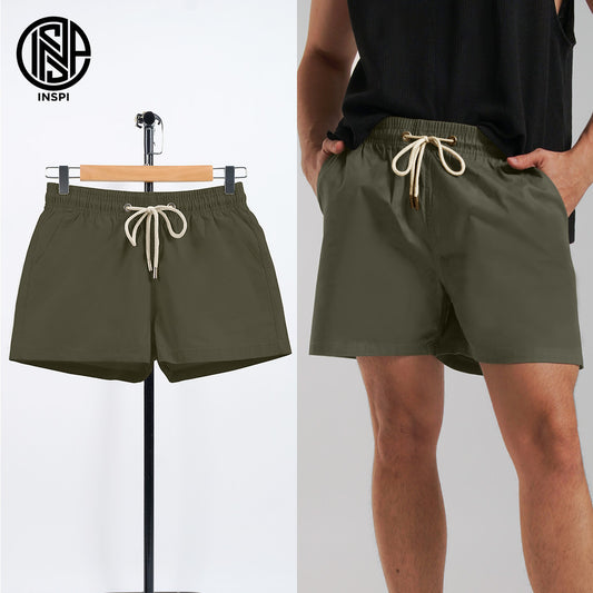 INSPI Twill Short Olive Green