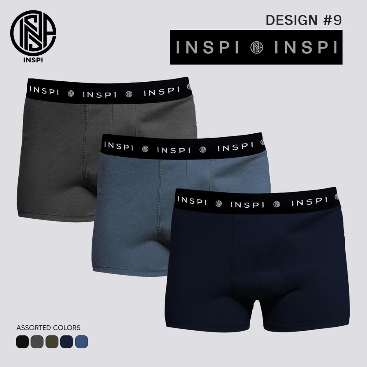 INSPI Basics 3pcs Set Boxer Brief