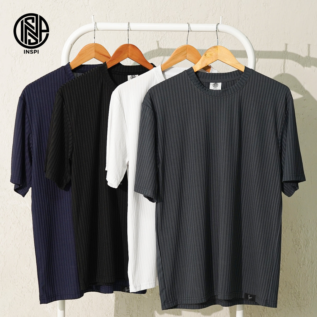 INSPI Relaxed Ribbed Tshirt