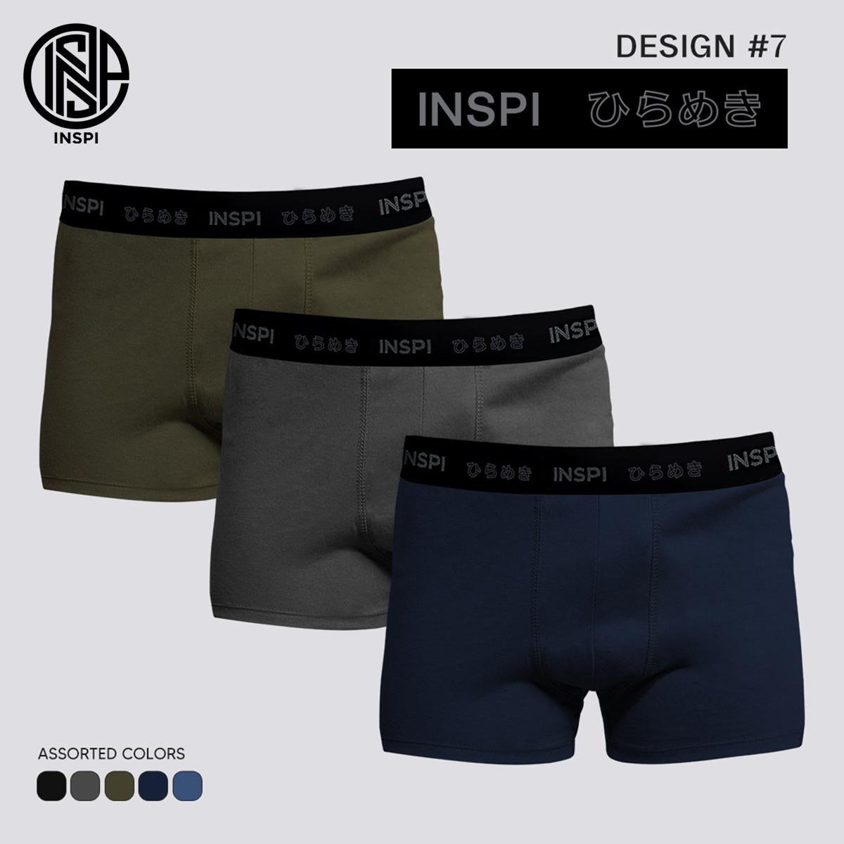 INSPI Basics 3pcs Set Boxer Brief