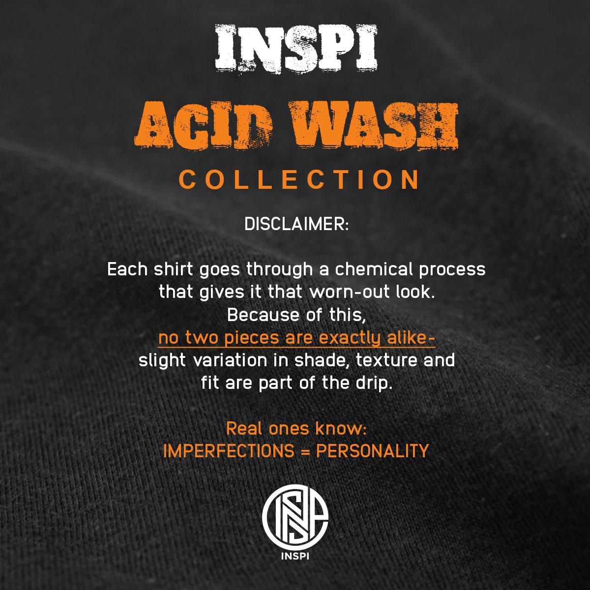 INSPI Acid Wash Tshirt