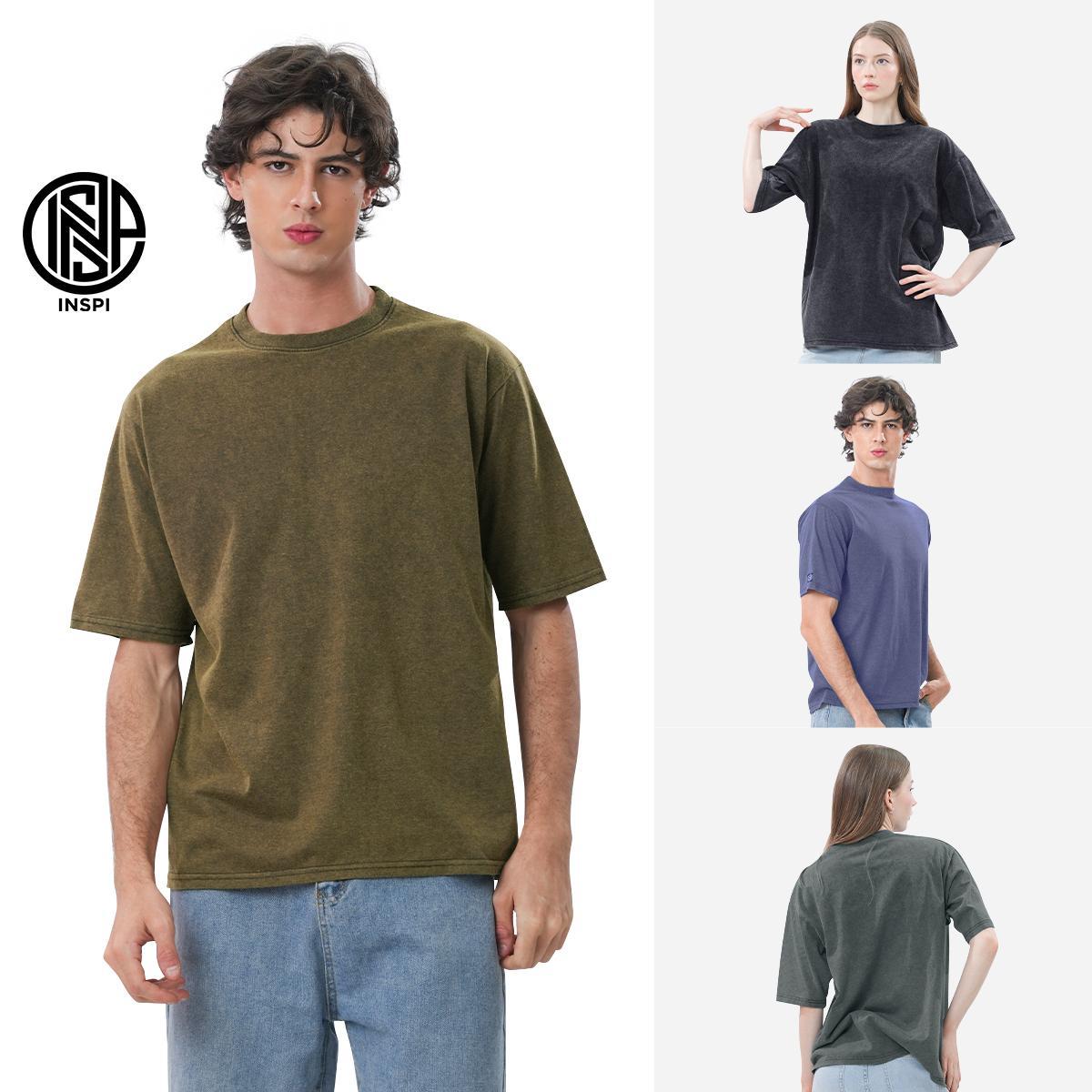 INSPI Acid Wash Tshirt