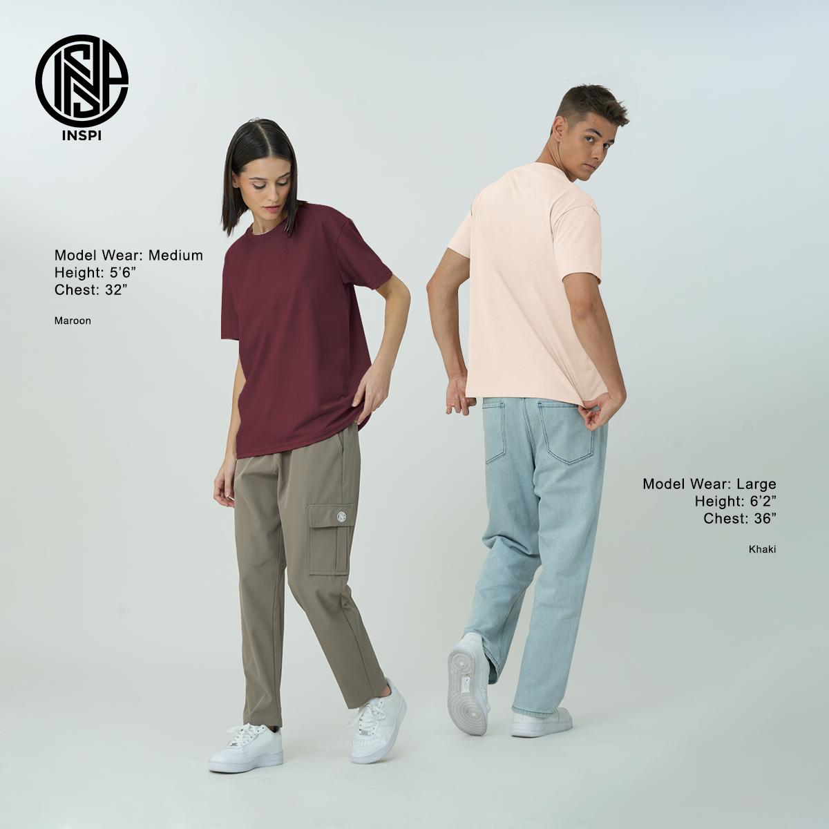 INSPI Basics Cotton Round Neck Shirt