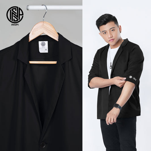 INSPI x Vrix Coat Blazer Black