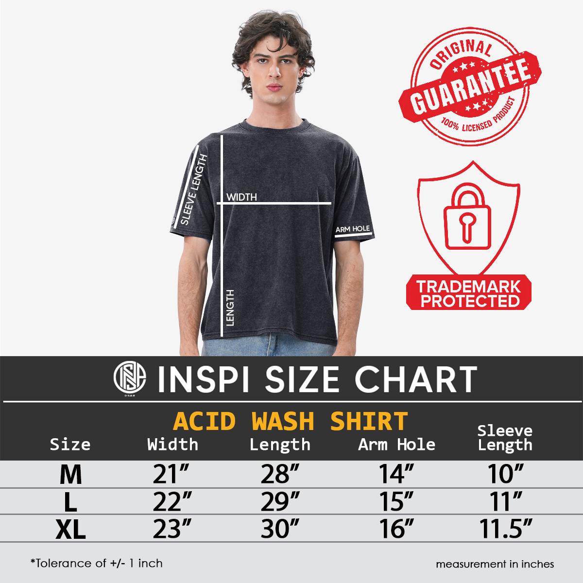 INSPI Acid Wash Tshirt